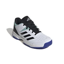 Chaussures Indoor Enfant Adidas Court Stabil -Baskets Soldes Boutique adidas aci id5683 6 footwear photography front lateral top view white
