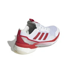 Chaussures Indoor Femme Adidas Crazyflight 5 -Baskets Soldes Boutique adidas aci id5722 7 footwear photography back lateral top view white