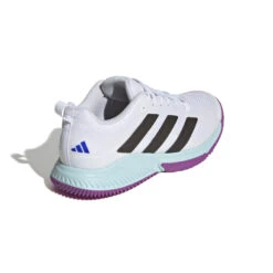 Chaussures Indoor Femme Adidas Court Team Bounce 2.0 -Baskets Soldes Boutique adidas aci ig1606 7 footwear photography back lateral top view white