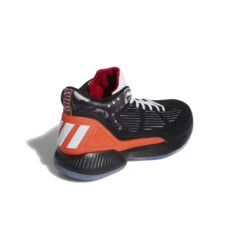 Chaussures Indoor Adidas D Rose 10 -Baskets Soldes Boutique adidas eh2000 7 footwear photography back lateral top view white nw040824x