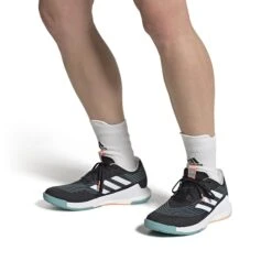 ADIDAS Chaussure De Volley-ball CrazyFlight Tokyo 19 ADIDAS Chaussure De Volley-ball CrazyFlight Tokyo -Baskets Soldes Boutique adidas gx3748 11 footwear on model front view white 000