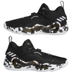 Chaussures Indoor Adidas D.O.N. Issue 3 -Baskets Soldes Boutique adidas h67719 10 footwear photography mirrored pair view white 030824x