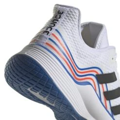 Chaussures Indoor Enfant Adidas Novaflight Sustainable -Baskets Soldes Boutique adidas hp3364 9 footwear photography detail view 2 white 2x 1