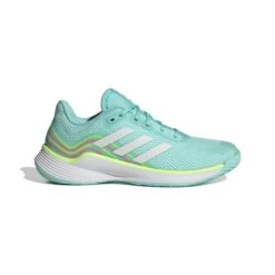 Chaussures Indoor Femme Adidas Novaflight Sustainable 15 Chaussures Indoor Femme Adidas Novaflight Sustainable -Baskets Soldes Boutique adidas hp3365 1 footwear photography side lateral center view white 2x