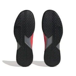 Chaussures De Tennis Adidas Adizero Ubersonic 4 Lanzat -Baskets Soldes Boutique adidas hq8379 4 footwear photography bottom view white nw040824x