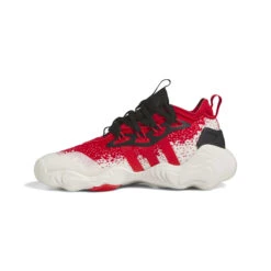 Chaussures Indoor Adidas Trae Young 3 Low 21 Chaussures Indoor Adidas Trae Young 3 Low -Baskets Soldes Boutique adidas ie7881 5 footwear photography side medial center view white