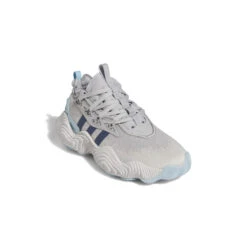 Chaussures Indoor Enfant Adidas Trae Young 3 -Baskets Soldes Boutique adidas ie7882 6 footwear photography front lateral top view white