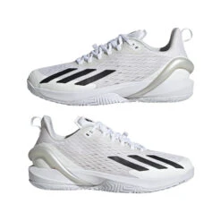 Chaussures De Tennis Adidas Adizero Cybersonic -Baskets Soldes Boutique adidas ig9514 12 footwear photography mirrored pair view white nw040824x