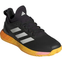 Chaussures De Tennis Adidas Adizero Ubersonic Clay -Baskets Soldes Boutique if0457 noir 3
