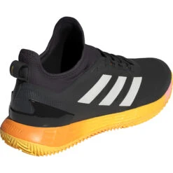 Chaussures De Tennis Adidas Adizero Ubersonic Clay -Baskets Soldes Boutique if0457 noir 4