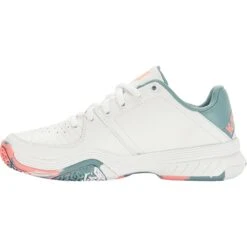 Chaussures De Tennis Enfant K-Swiss Court Express Omni -Baskets Soldes Boutique k swiss 56609109m blanc bleu nile desert 3