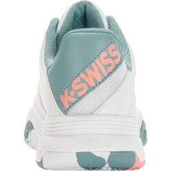 Chaussures De Tennis Enfant K-Swiss Court Express Omni -Baskets Soldes Boutique k swiss 56609109m blanc bleu nile desert 5