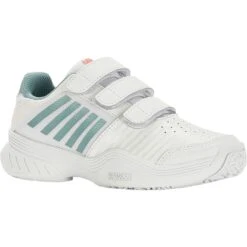 Chaussures De Tennis Enfant K-Swiss Express Omni -Baskets Soldes Boutique k swiss 56610109m blanc bleu nile desert 2