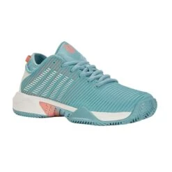 Chaussures De Tennis Femme K-Swiss Hypercourt Supreme Hb -Baskets Soldes Boutique k swiss 96617407m bleu nile blanc desert 2