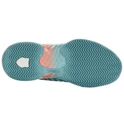 Chaussures De Tennis Femme K-Swiss Hypercourt Supreme Hb -Baskets Soldes Boutique k swiss 96617407m bleu nile blanc desert 7