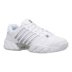 Chaussures De Tennis Femme K-Swiss Bigshot Light 4 Omni -Baskets Soldes Boutique k swiss 97010138m blanc gris argent 2