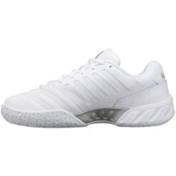 Chaussures De Tennis Femme K-Swiss Bigshot Light 4 Omni -Baskets Soldes Boutique k swiss 97010138m blanc gris argent 3