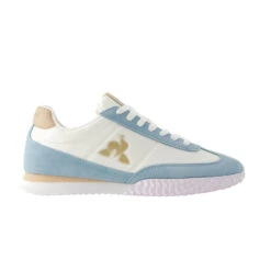 Baskets Femme Le Coq Sportif Veloce I -Baskets Soldes Boutique le coq sportif 2410712 optical white crystal blue 1