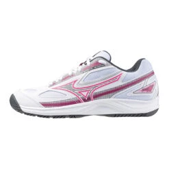 Chaussures De Tennis Femme Mizuno Break Shot 4 AC 9 Chaussures De Tennis Femme Mizuno Break Shot 4 AC -Baskets Soldes Boutique mizuno 61ga232658 white pink tetra turbulence 2