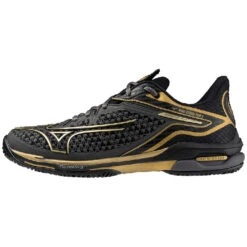 Chaussures De Tennis Mizuno Wave Exceed Tour AC -Baskets Soldes Boutique mizuno 61ga247652 iron gate gold black 3