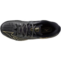 Chaussures De Tennis Mizuno Wave Exceed Tour AC -Baskets Soldes Boutique mizuno 61ga247652 iron gate gold black 5