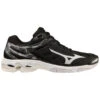 Chaussures Indoor Mizuno Wave Voltage -Baskets Soldes Boutique mizuno v1ga216052 black silver 1