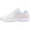 Chaussures Indoor Femme Mizuno Cyclone Speed -Baskets Soldes Boutique mizuno v1gc238000 white peach parfait halogen blue 2