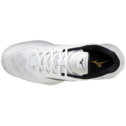 Chaussures Indoor Enfant Mizuno Wave Stealth V -Baskets Soldes Boutique mizuno x1ga180013 white black lemonchrome 3