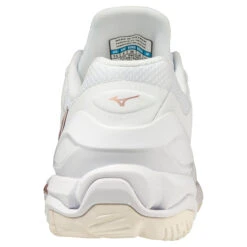 Chaussures Indoor Femme Mizuno Wave Stealth V -Baskets Soldes Boutique mizuno x1gb180036 white rose snowwhite 4