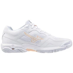 Chaussures Indoor Femme Mizuno Wave Phantom Wos -Baskets Soldes Boutique mizuno x1gb226000 white navy peony peach parfait 2