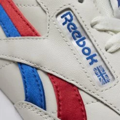 Baskets Femme Reebok Classics Leather -Baskets Soldes Boutique reebok classics fv1081 8 footwear photography detail view 2 white 000