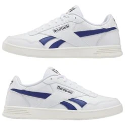 Baskets Reebok Classics Court Advance -Baskets Soldes Boutique reebok classics gz9625 9 footwear photography mirrored pair view white