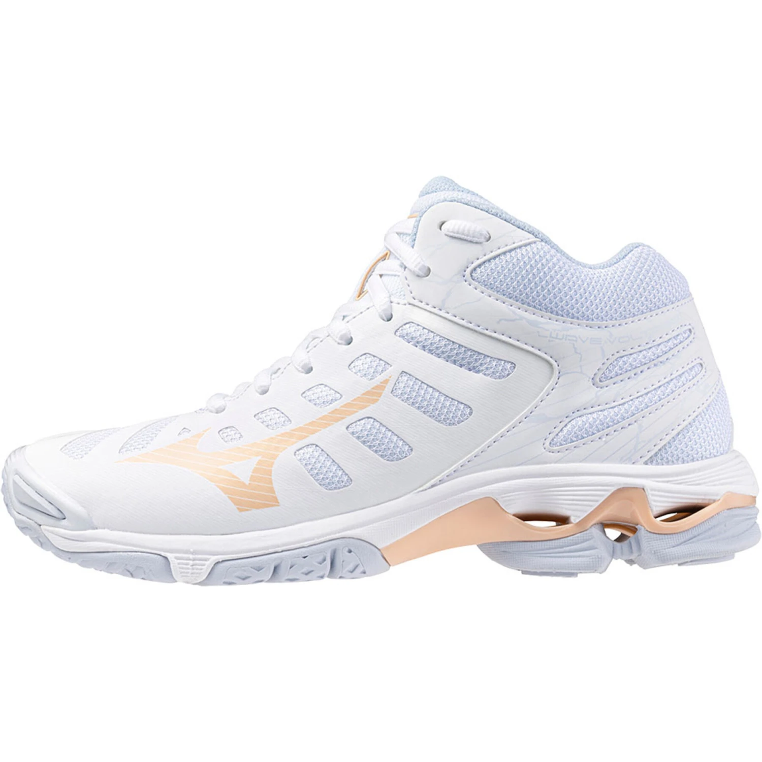 Chaussures Indoor Femme Mizuno Wave Voltage Mid Wos 8 Chaussures Indoor Femme Mizuno Wave Voltage Mid Wos – Image 6