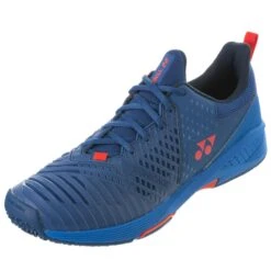 Chaussures Indoor Yonex Power Cushion Sonicage 3 Clay -Baskets Soldes Boutique yonex 160 shts3mgcex 097 navy 2